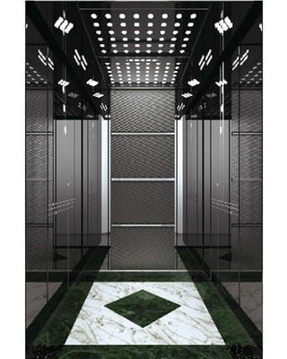 Interior lighting and finish inspiration for passenger elevator cabins