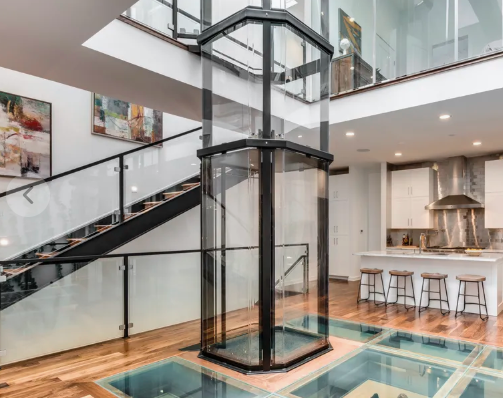 Contemporary architectural interior